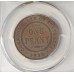 AUSTRALIA 1930M . ONE 1 PENNY . INDIAN OBVERSE . PCGS GENUINE